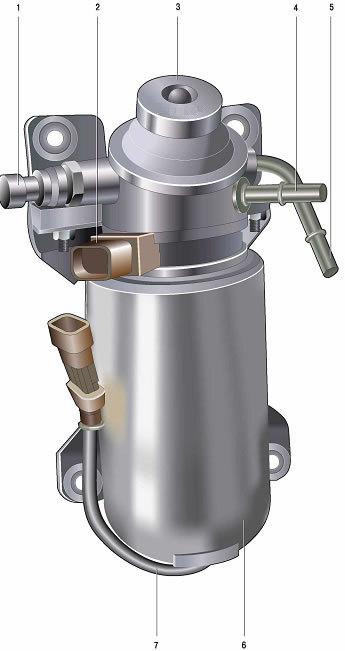 топливный фильтр дизельного двигателя